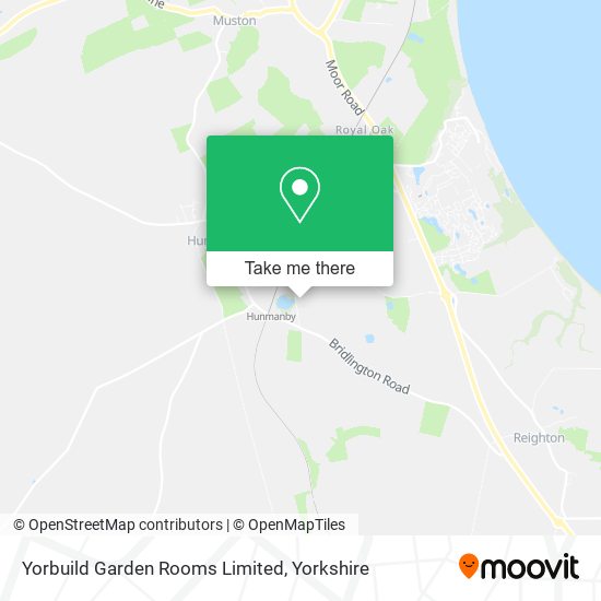 Yorbuild Garden Rooms Limited map