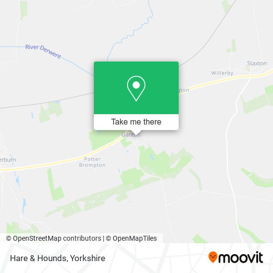 Hare & Hounds map