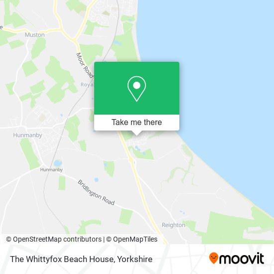 The Whittyfox Beach House map