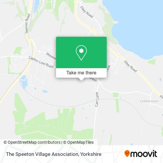 The Speeton Village Association map