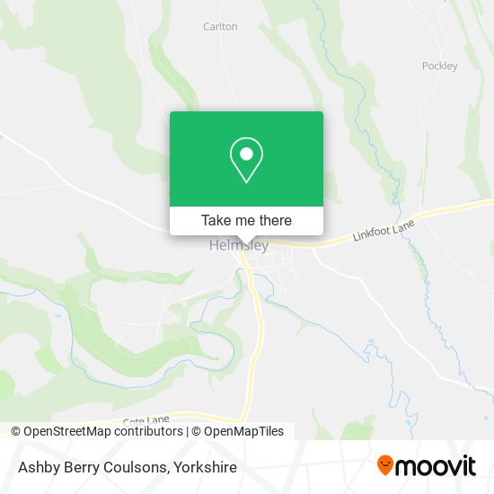 Ashby Berry Coulsons map