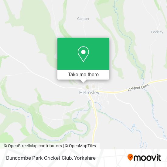 Duncombe Park Cricket Club map