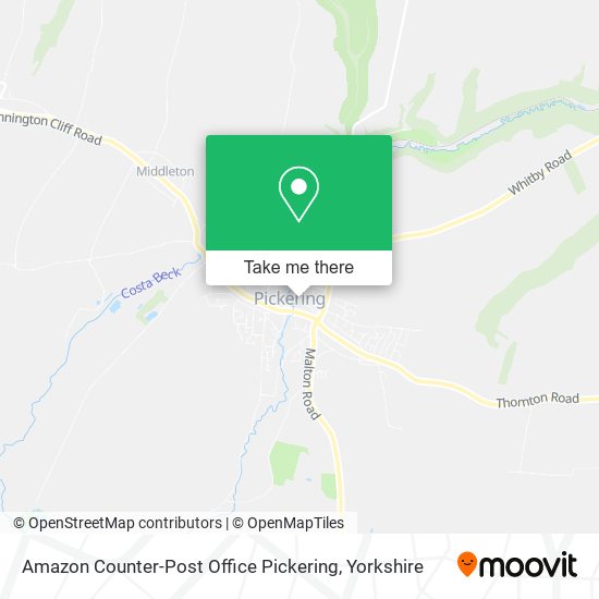 Amazon Counter-Post Office Pickering map