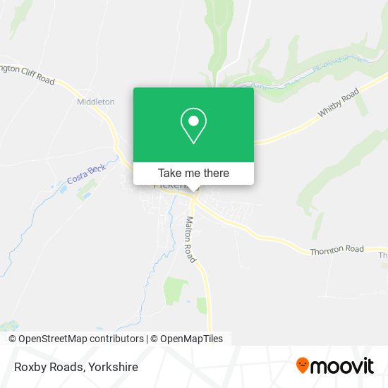 Roxby Roads map