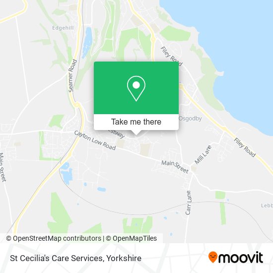 St Cecilia's Care Services map