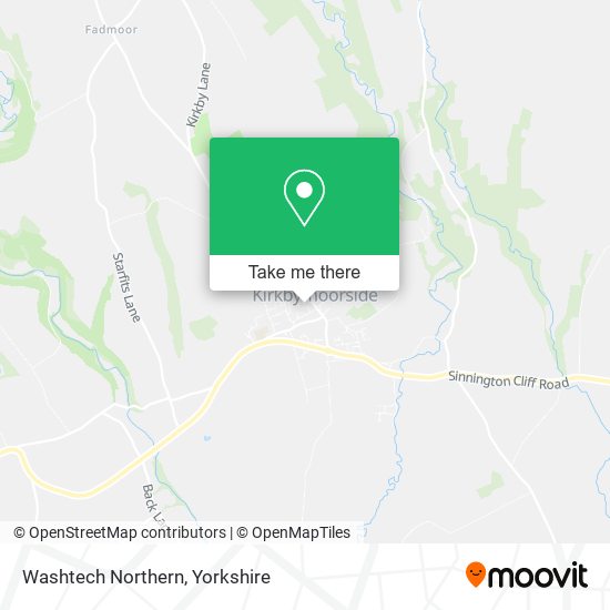 Washtech Northern map