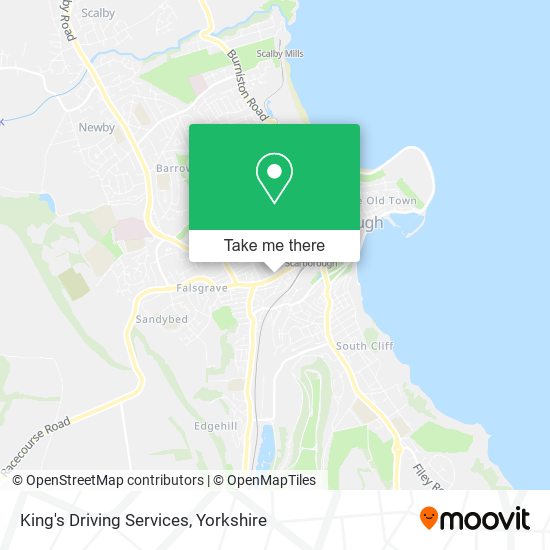 King's Driving Services map