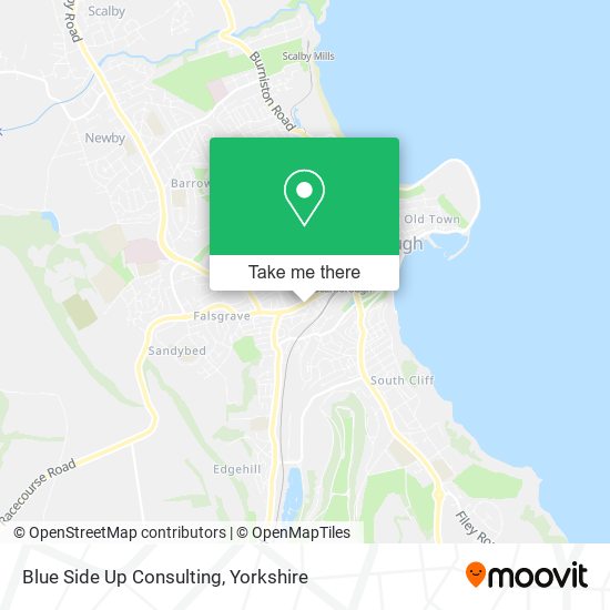 Blue Side Up Consulting map