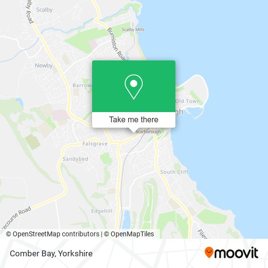Comber Bay map