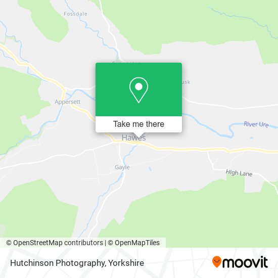 Hutchinson Photography map