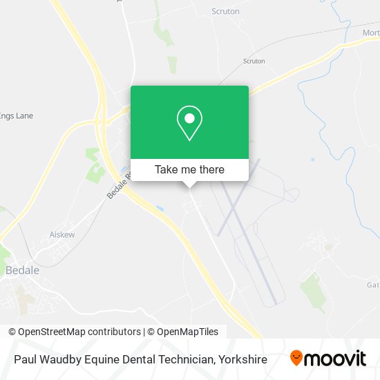 Paul Waudby Equine Dental Technician map