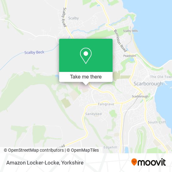 Amazon Locker-Locke map