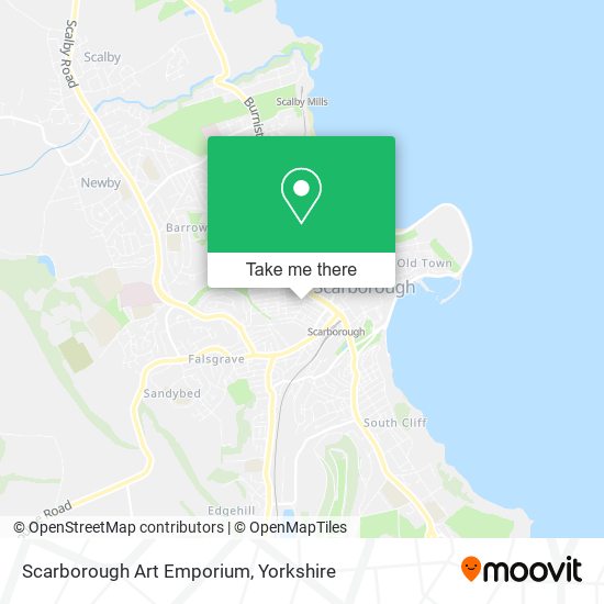 Scarborough Art Emporium map