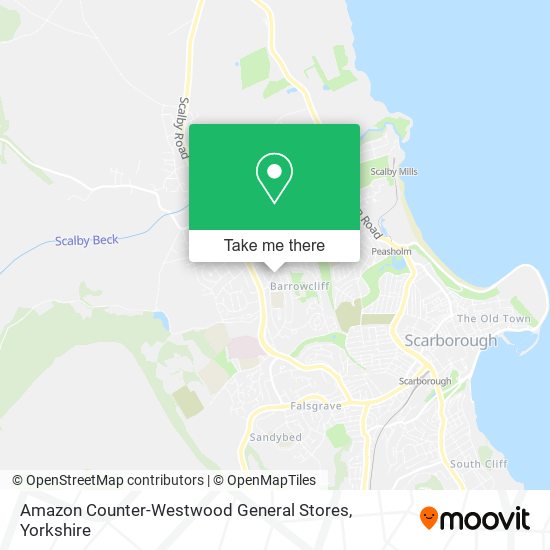 Amazon Counter-Westwood General Stores map