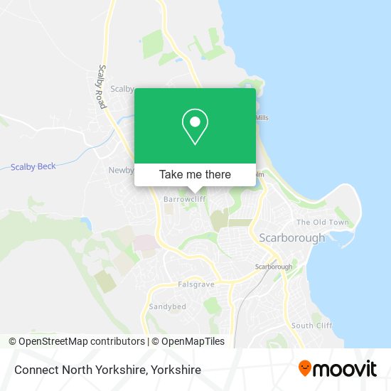 Connect North Yorkshire map