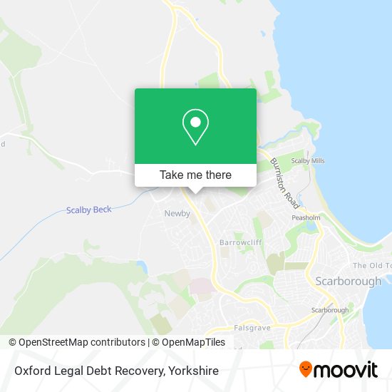 Oxford Legal Debt Recovery map