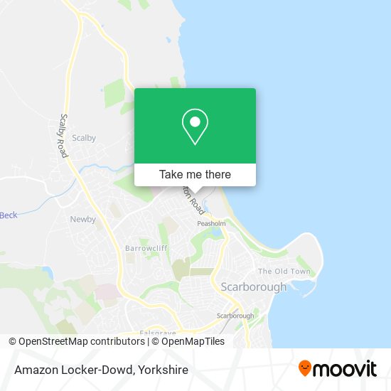 Amazon Locker-Dowd map
