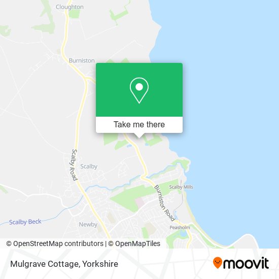 Mulgrave Cottage map