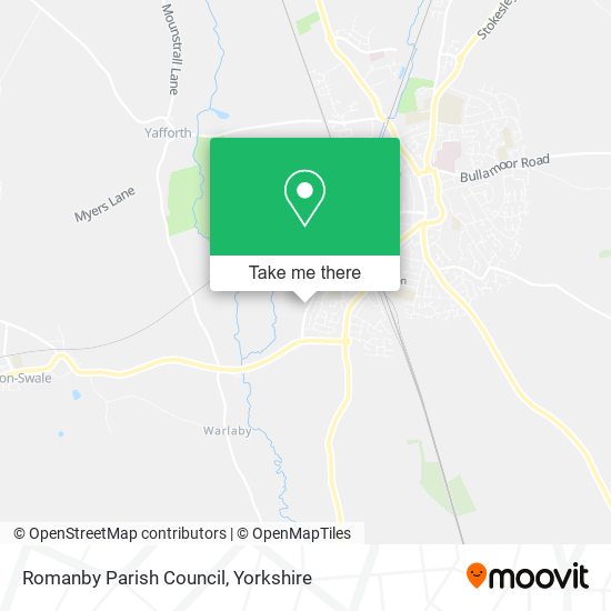 Romanby Parish Council map