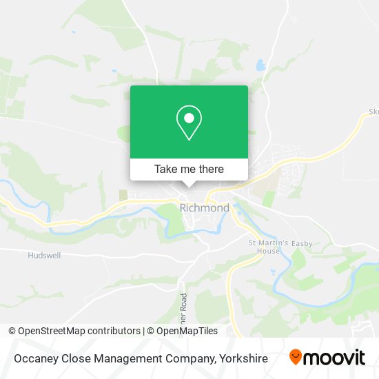 Occaney Close Management Company map