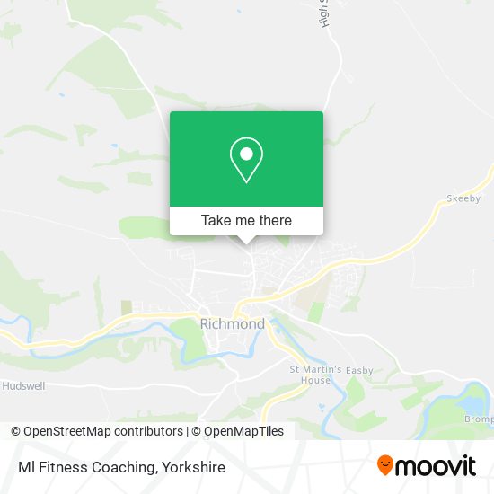 Ml Fitness Coaching map