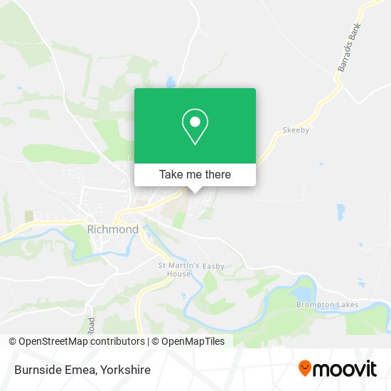 Burnside Emea map