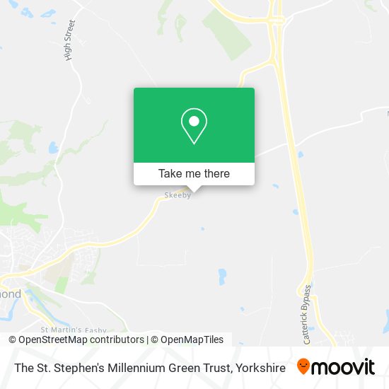 The St. Stephen's Millennium Green Trust map