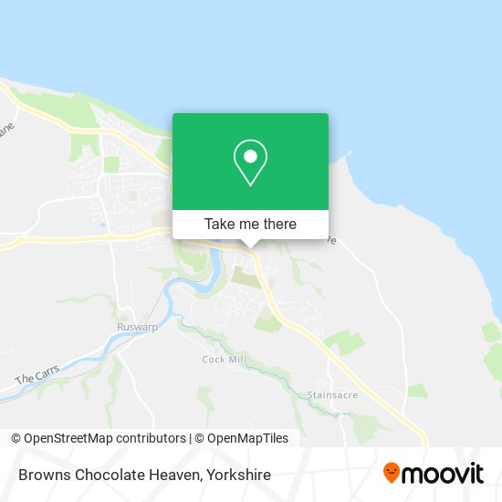 Browns Chocolate Heaven map