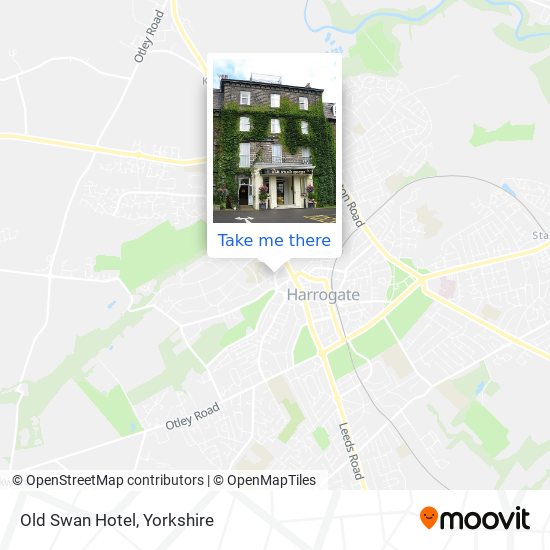 Old Swan Hotel map