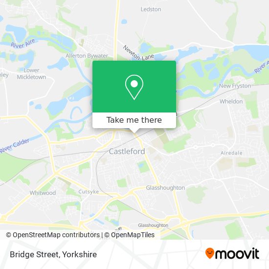 Bridge Street map
