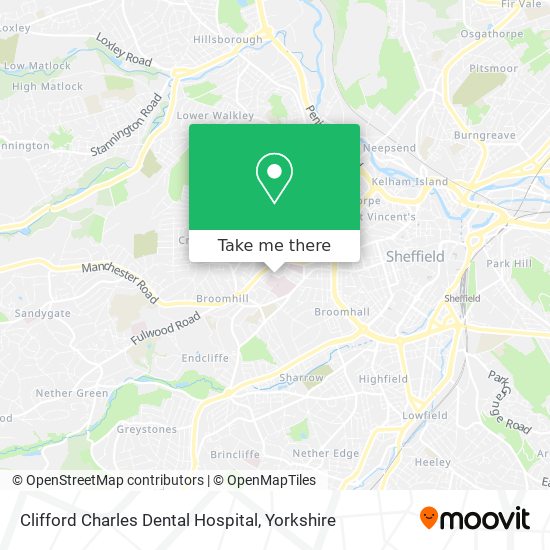 Clifford Charles Dental Hospital map