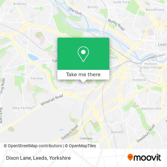 Dixon Lane, Leeds map