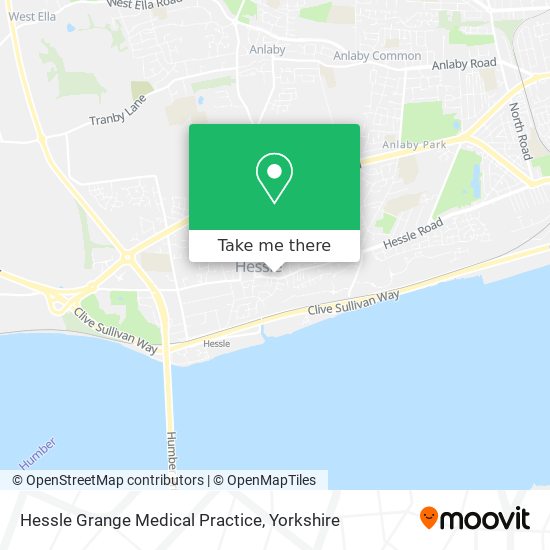 Hessle Grange Medical Practice map