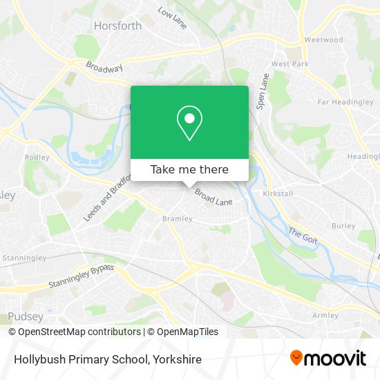 Hollybush Primary School map