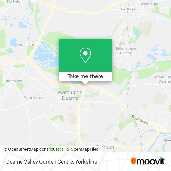 Dearne Valley Garden Centre map