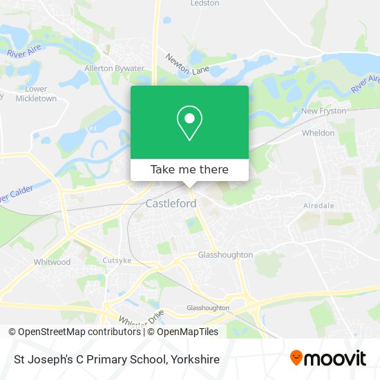 St Joseph's C Primary School map