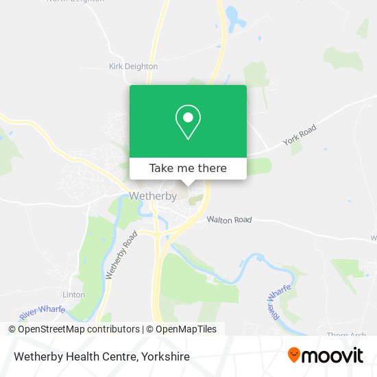 Wetherby Health Centre map