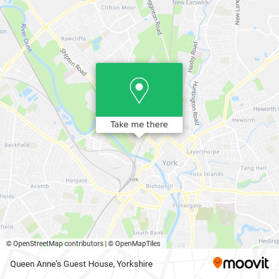 Queen Anne's Guest House map