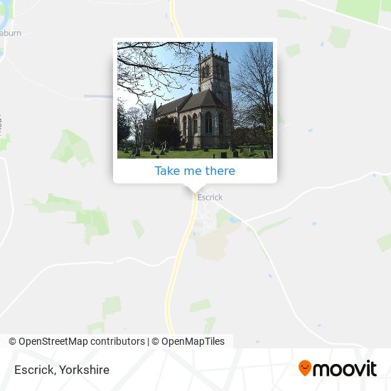 Escrick map