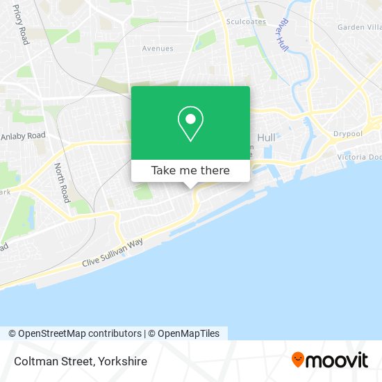 Coltman Street map