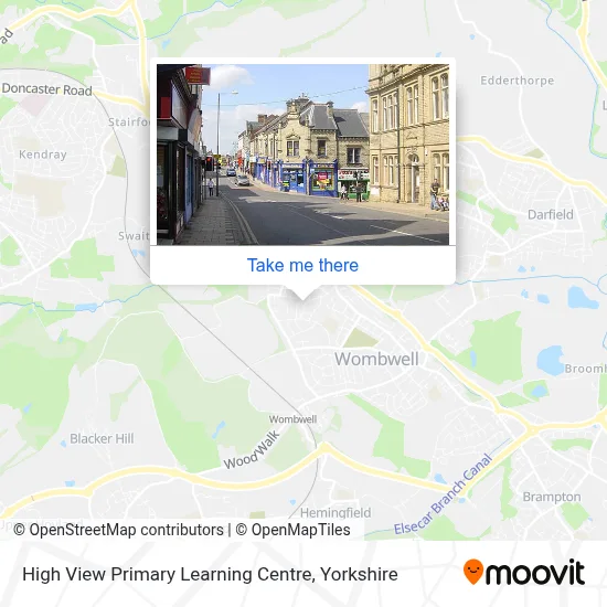 High View Primary Learning Centre map