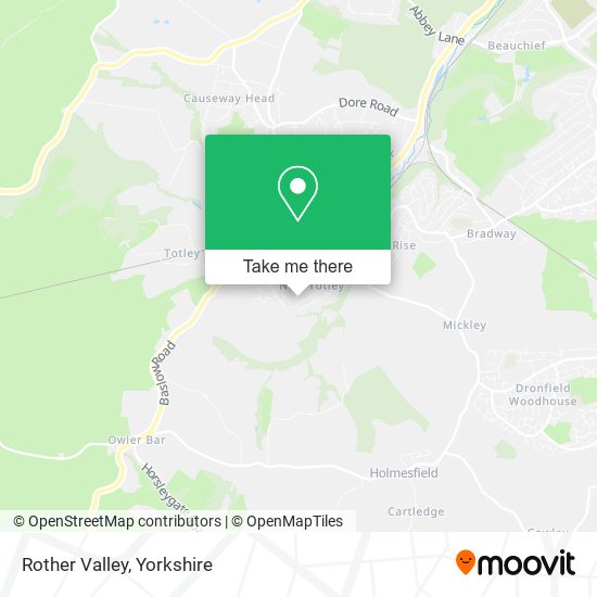 Rother Valley map