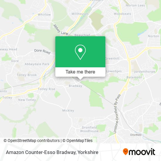 Amazon Counter-Esso Bradway map