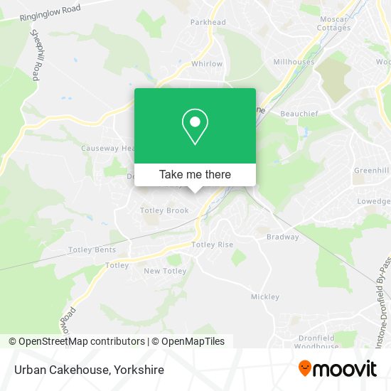 Urban Cakehouse map
