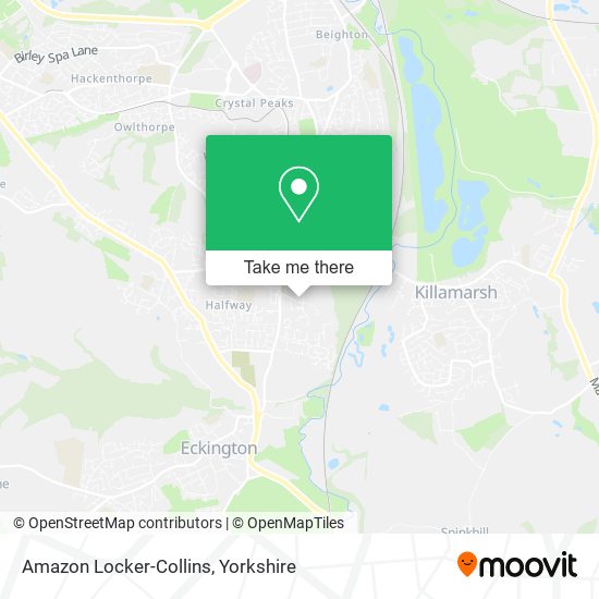 Amazon Locker-Collins map