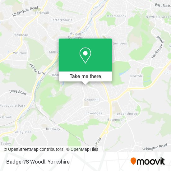 Badger?S Woodl map