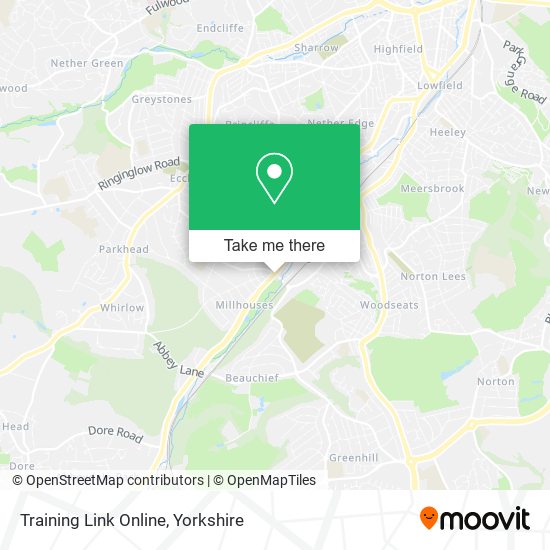 Training Link Online map