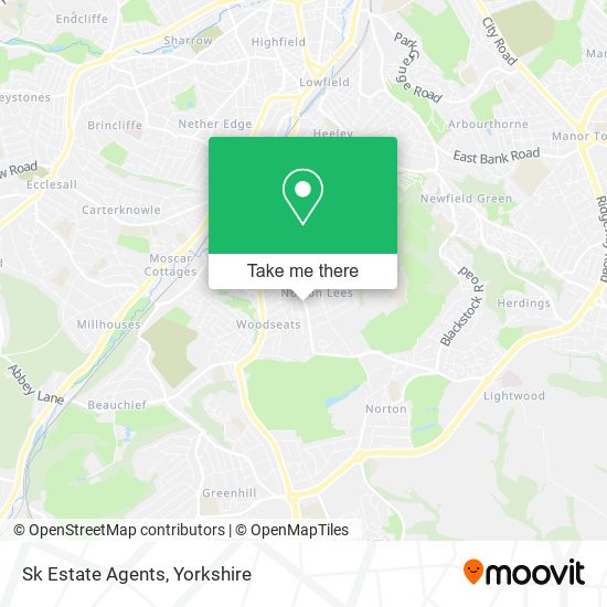 Sk Estate Agents map