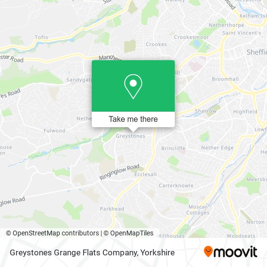 Greystones Grange Flats Company map