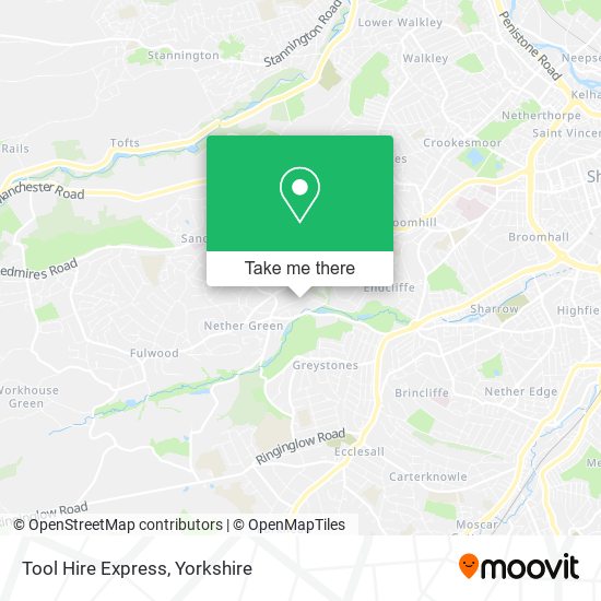 Tool Hire Express map